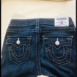 True religion  boot cut jeans size 27